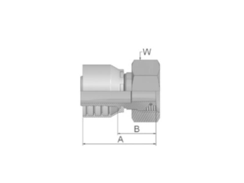 PARKER koncovka hydraulická 1C948-10-5