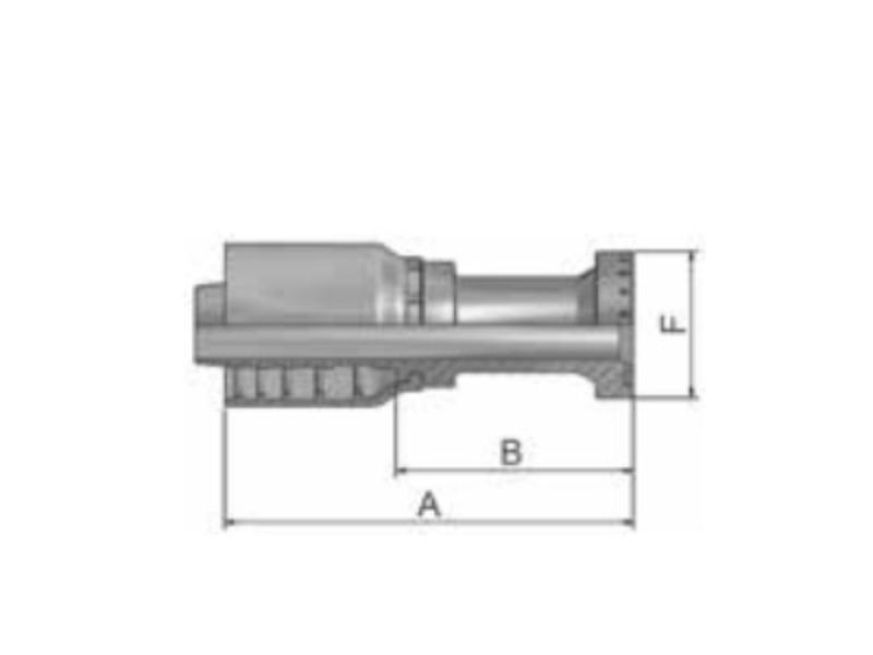 PARKER koncovka hydraulická 1XA77-16-16