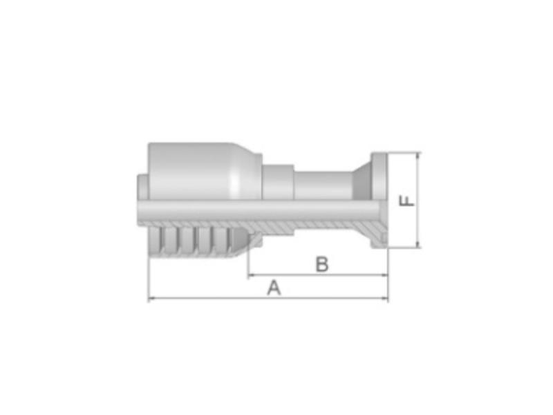 PARKER koncovka hydraulická 11573-12-12